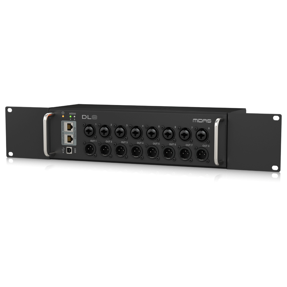 Midas DL8 PoE-Aktif 8 Giriş, 8 Çıkış Stage Box Fiyatı, Özellikleri